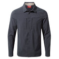 Steel Blue - Front - Craghoppers Mens NosiLife Pro IV Long Sleeved Shirt