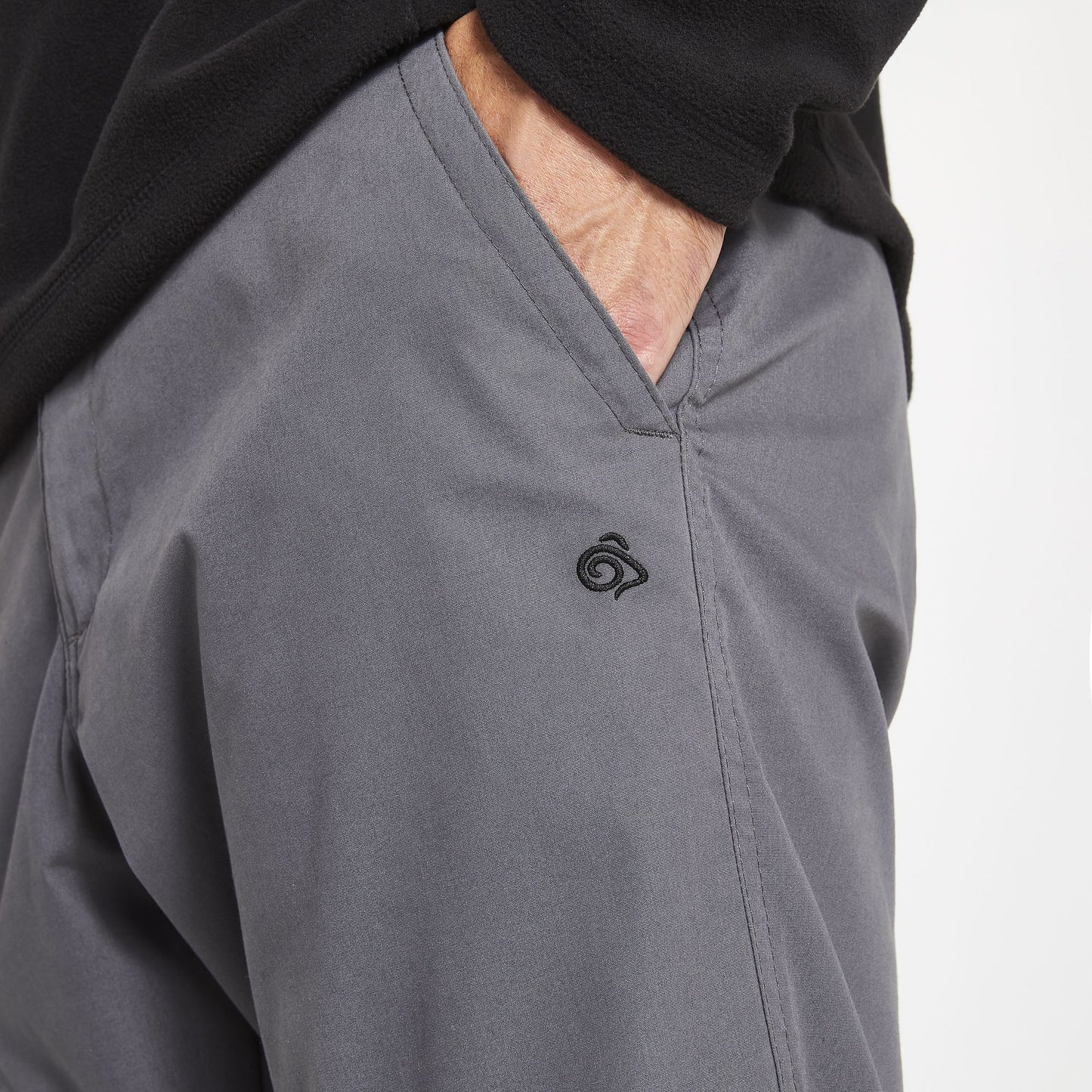 Elephant-Black - Lifestyle - Craghoppers Mens Verve Trouser