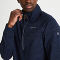 Navy Blue - Lifestyle - Craghoppers Mens Stromer Half Zip Fleece