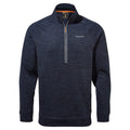 Navy Blue - Front - Craghoppers Mens Stromer Half Zip Fleece