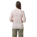 Seashell Pink - Side - Craghoppers Womens-Ladies NosiLife Pro III Long Sleeved Shirt