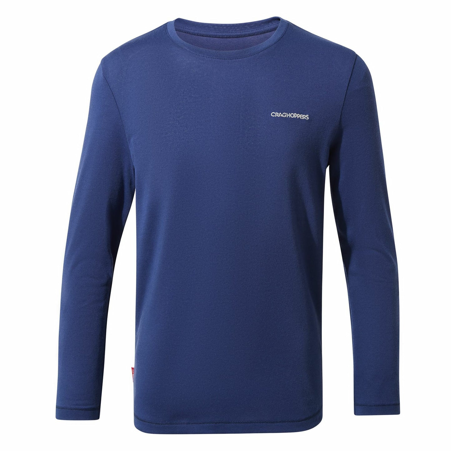 Lapis Blue - Front - Craghoppers Childrens-Kids NosiLife Jago Long Sleeved T-Shirt