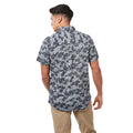 Ocean Blue - Side - Craghoppers Mens Carlos Short Sleeved Shirt