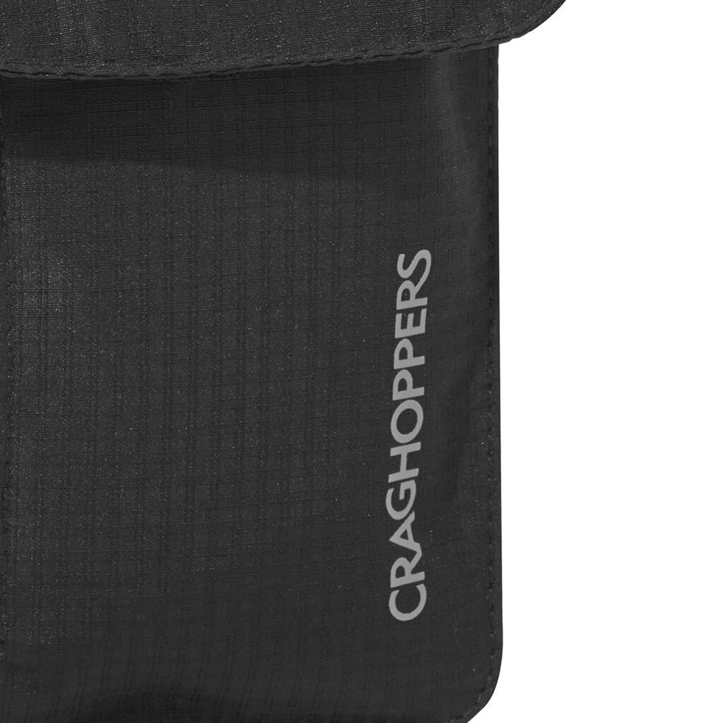 Black - Back - Craghoppers Neck Pouch