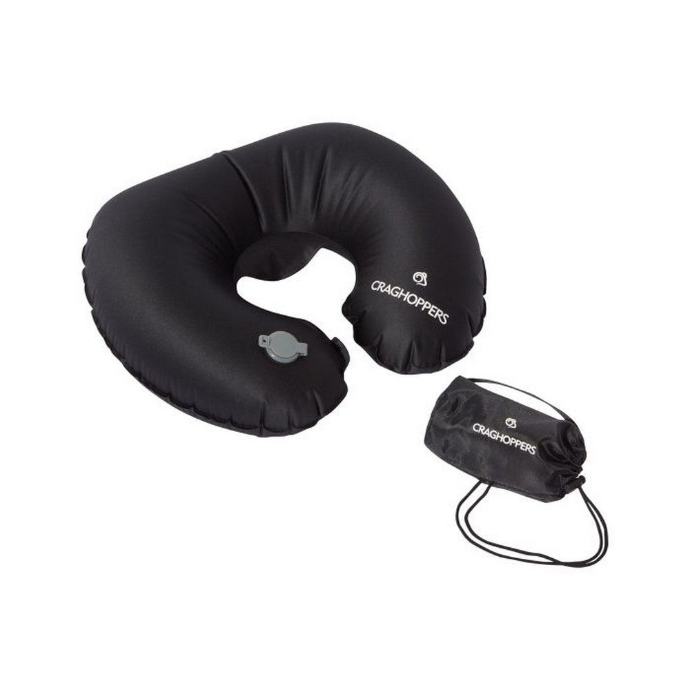 Black - Front - Craghoppers Travel Pillow
