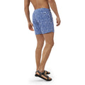 Lapis Blue Print - Side - Craghoppers Mens Medici Nosilife Swim Shorts