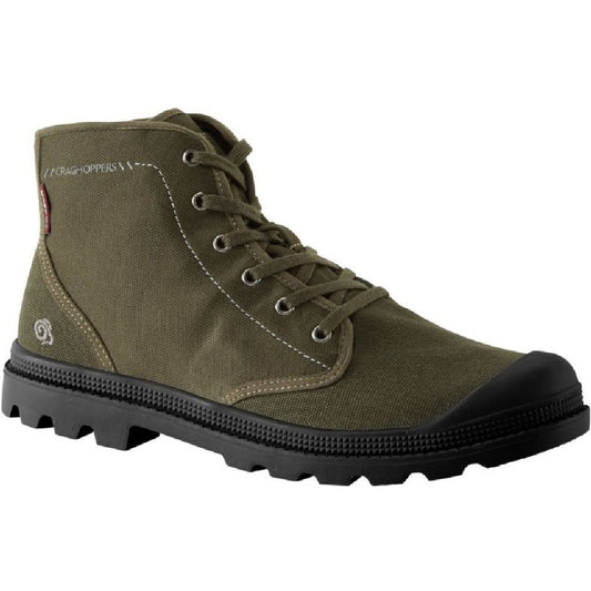 Khaki Green - Front - Craghoppers Mens Mono Boots