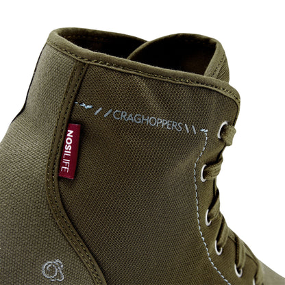 Khaki Green - Back - Craghoppers Mens Mono Boots