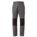 Elephant Grey-Black - Front - Craghoppers Mens Cargo Trousers