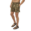 Moss Green Print - Back - Craghoppers Mens Nosilife Swim Shorts