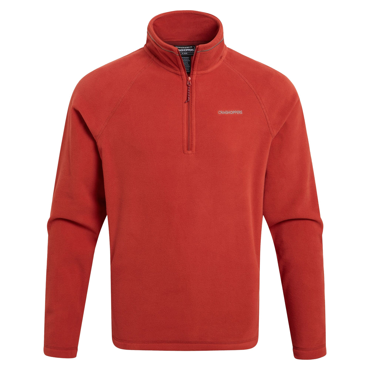 Dark Feldspar - Front - Craghoppers Mens Corey VI Half Zip Fleece Top