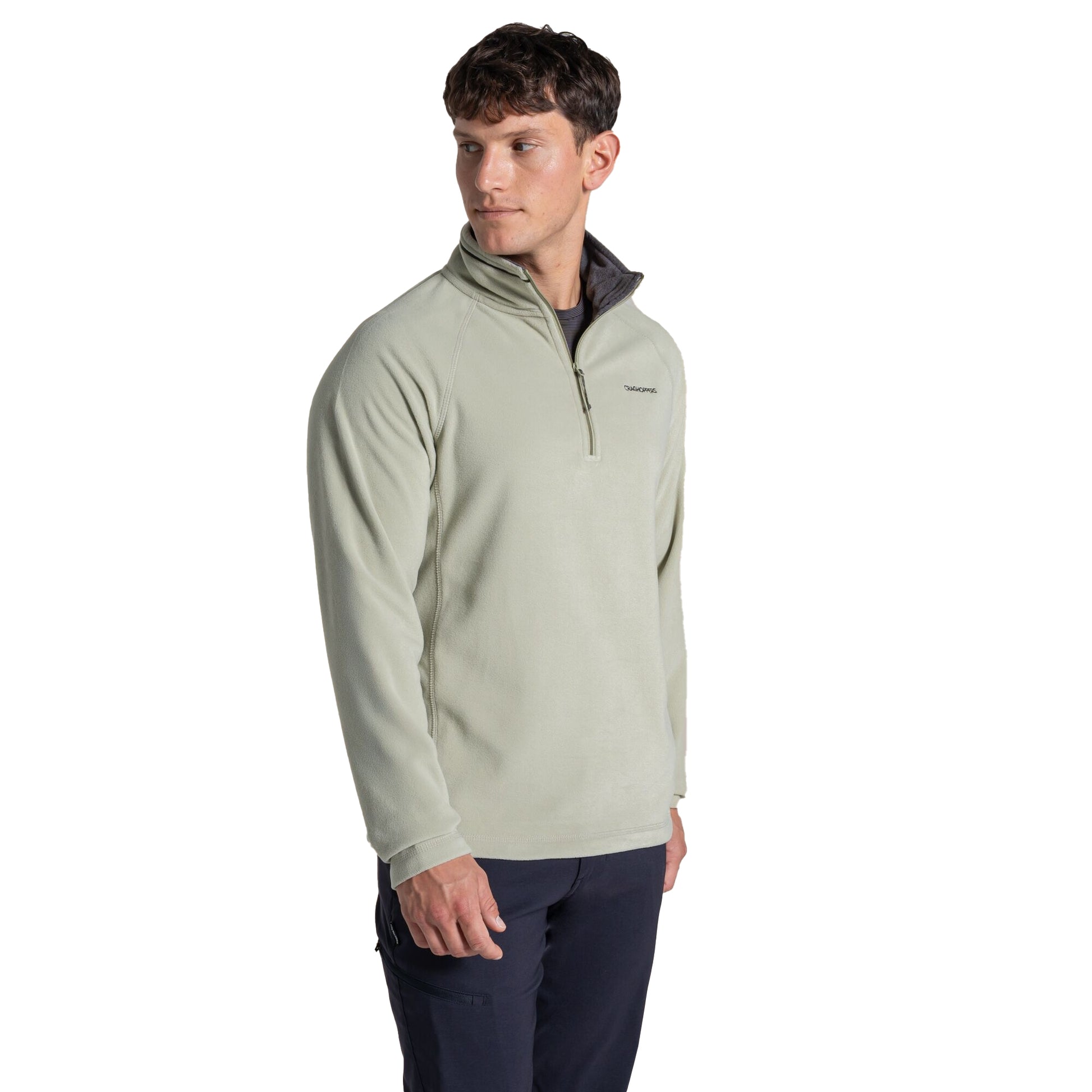 Bayleaf - Side - Craghoppers Mens Corey VI Half Zip Fleece Top