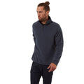 Navy Marl - Side - Craghoppers Mens Corey VI Half Zip Fleece Top