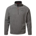 Black Pepper Marl - Front - Craghoppers Mens Corey VI Half Zip Fleece Top