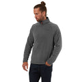 Black Pepper Marl - Side - Craghoppers Mens Corey VI Half Zip Fleece Top