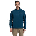 Tourmaline Blue - Side - Craghoppers Mens Corey VI Half Zip Fleece Top