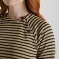 Navy Blue-Raffia - Lifestyle - Craghoppers Womens-Ladies Neela Striped Sweatshirt