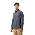 Ombre Blue - Back - Craghoppers Mens Kiwi Long-Sleeved Shirt