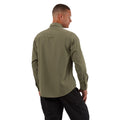 Pebble Grey - Side - Craghoppers Mens Kiwi Long-Sleeved Shirt