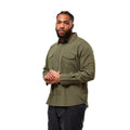 Pebble Grey - Pack Shot - Craghoppers Mens Kiwi Long-Sleeved Shirt