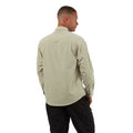 Oatmeal Grey - Side - Craghoppers Mens Kiwi Long-Sleeved Shirt