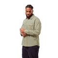 Oatmeal Grey - Lifestyle - Craghoppers Mens Kiwi Long-Sleeved Shirt