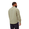 Oatmeal Grey - Pack Shot - Craghoppers Mens Kiwi Long-Sleeved Shirt