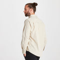 Oatmeal - Side - Craghoppers Mens Kiwi Long-Sleeved Shirt