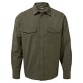 Woodland Green - Front - Craghoppers Mens Kiwi Long-Sleeved Shirt
