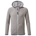 Soft Grey Marl - Front - Craghoppers Childrens-Kids Symmon Hooded Jacket