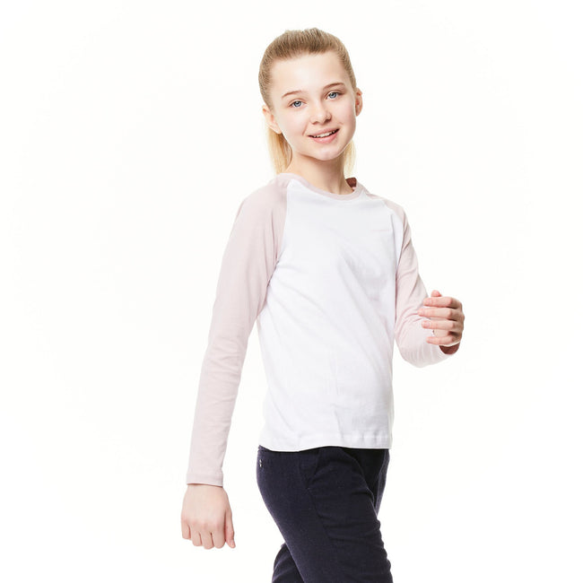 Brushed Lilac-Optic White - Back - Craghoppers Childrens-Kids Abbott NosiBotanical T-Shirt