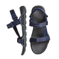 Black-Navy - Pack Shot - Craghoppers Mens Locke Sandals