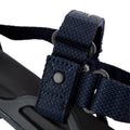 Black-Navy - Close up - Craghoppers Mens Locke Sandals