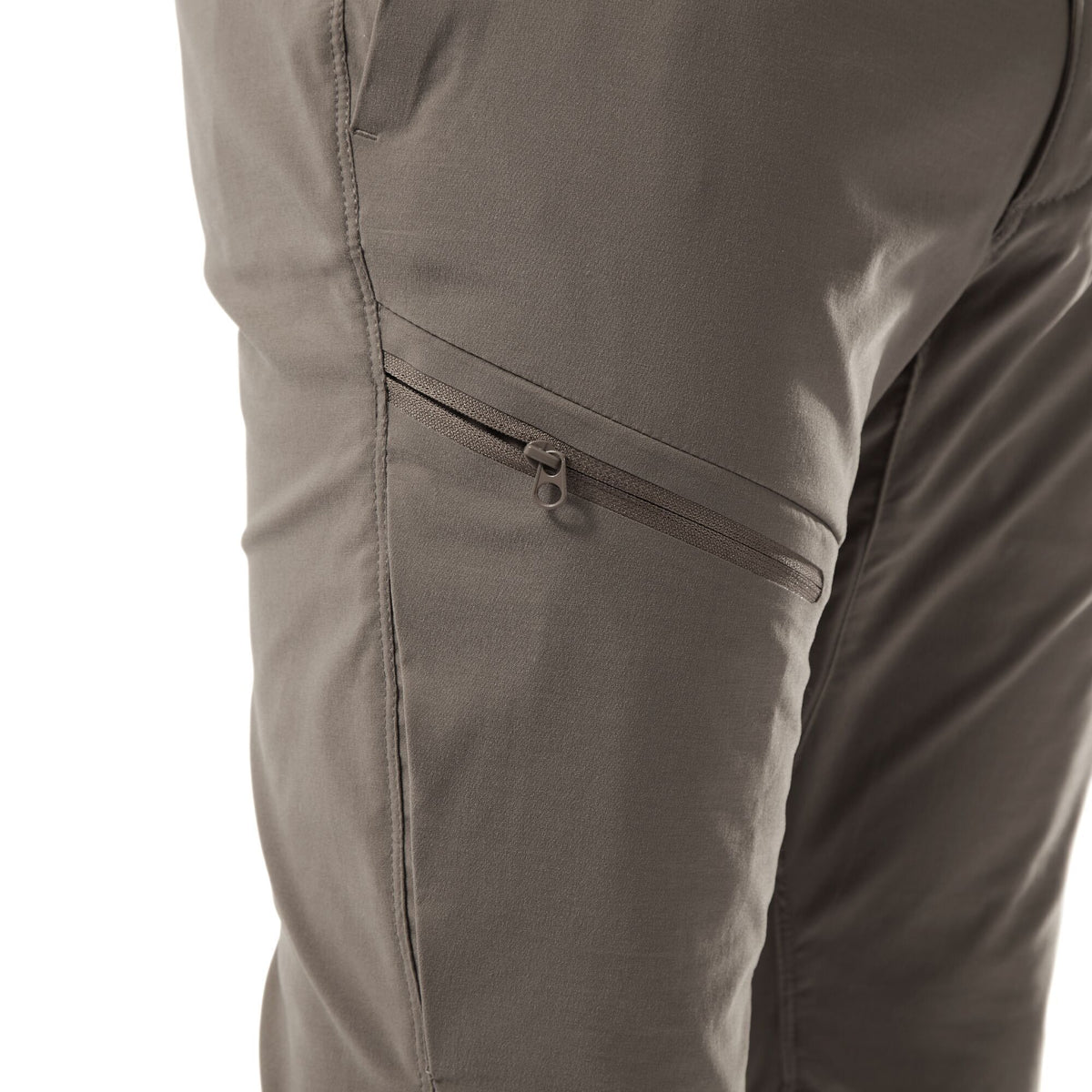 Pebble Grey - Close up - Craghoppers Mens Pro Active Nosilife Trousers