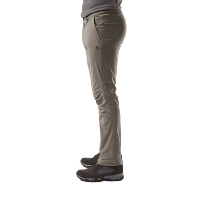 Pebble Grey - Side - Craghoppers Mens Pro Active Nosilife Trousers