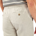 Parchment White Marl - Close up - Craghoppers Mens Kier Shorts