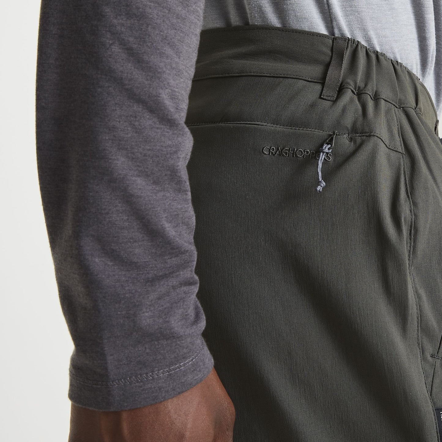 Dark Khaki - Lifestyle - Craghoppers Mens Kiwi Pro II Trousers