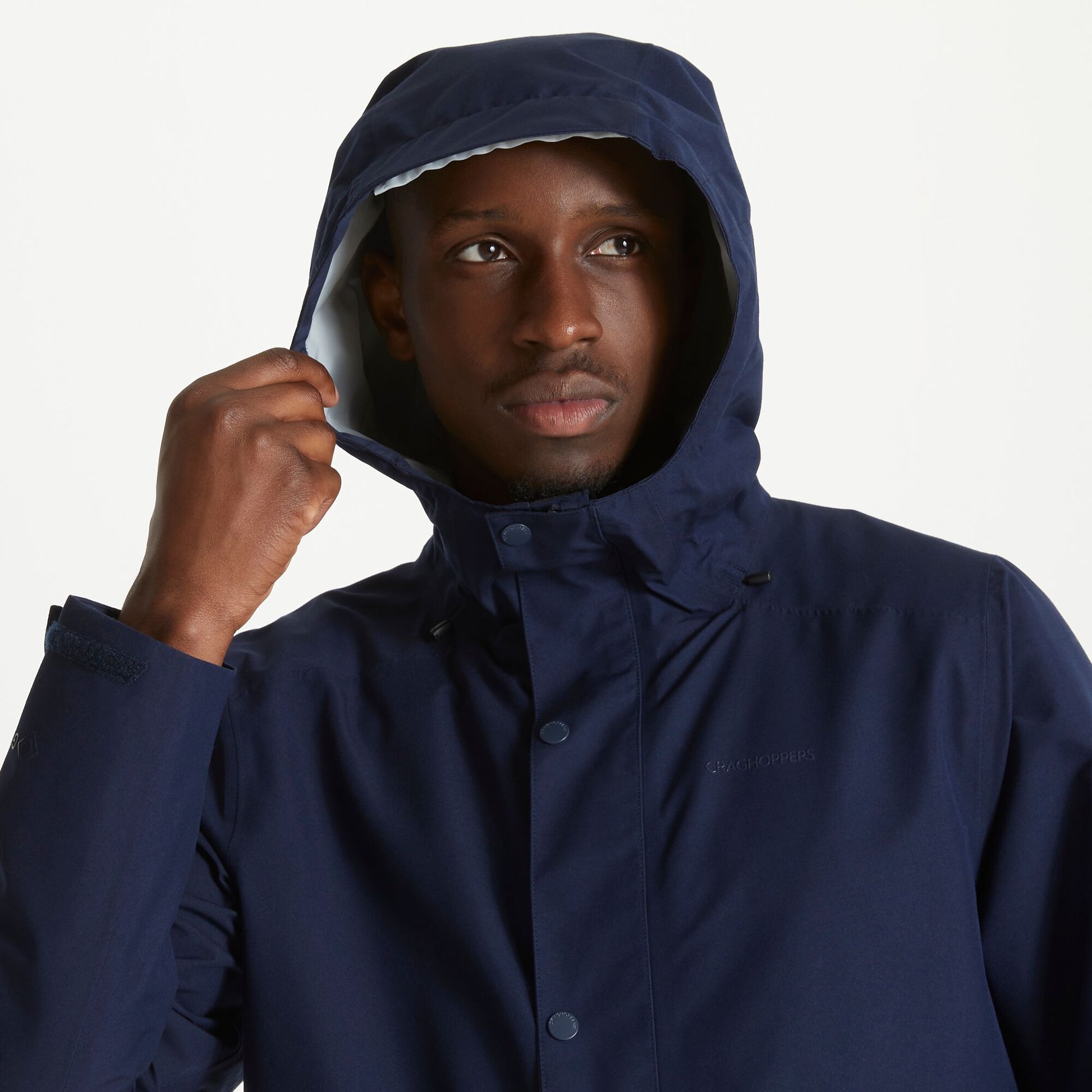 Navy - Lifestyle - Craghoppers Mens Talo GORE-TEX Jacket