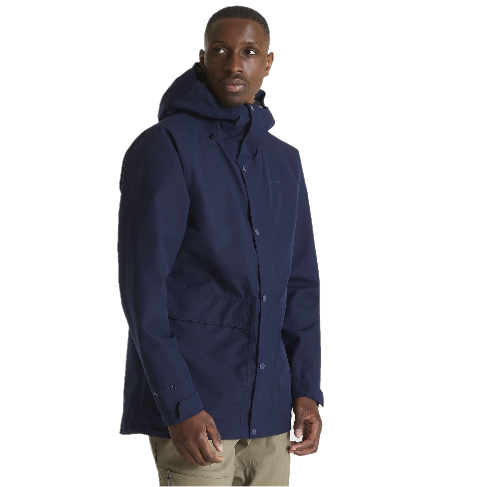Navy - Front - Craghoppers Mens Talo GORE-TEX Jacket