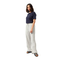 Cool White-Navy - Back - Craghoppers Womens-Ladies Linah Striped Lounge Pants
