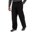 Black - Side - Craghoppers Mens Kiwi Classic Trousers