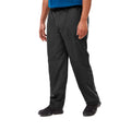 Black Pepper - Side - Craghoppers Mens Kiwi Classic Trousers