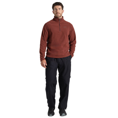 Dark Navy - Side - Craghoppers Mens Kiwi Convertible Trousers