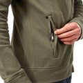 Parka Green - Close up - Craghoppers Mens Cambra Jacket