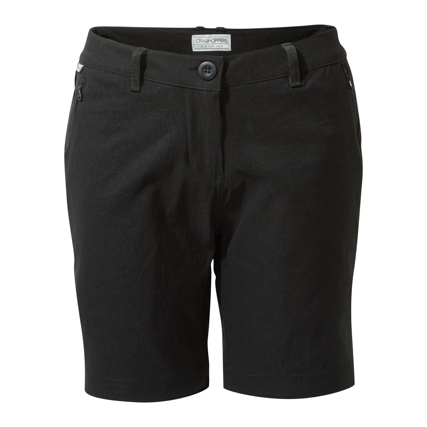 Black - Front - Craghoppers Womens-Ladies Kiwi Pro III Shorts