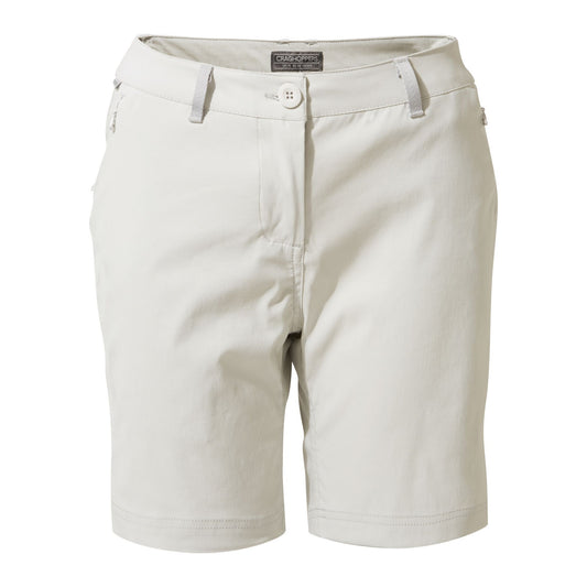 Dove Grey - Front - Craghoppers Womens-Ladies Kiwi Pro III Shorts