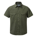 Cedar Green - Front - Craghoppers Mens Kiwi Short-Sleeved Shirt
