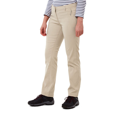 Desert Sand - Side - Craghoppers Womens-Ladies Kiwi Pro II Trousers