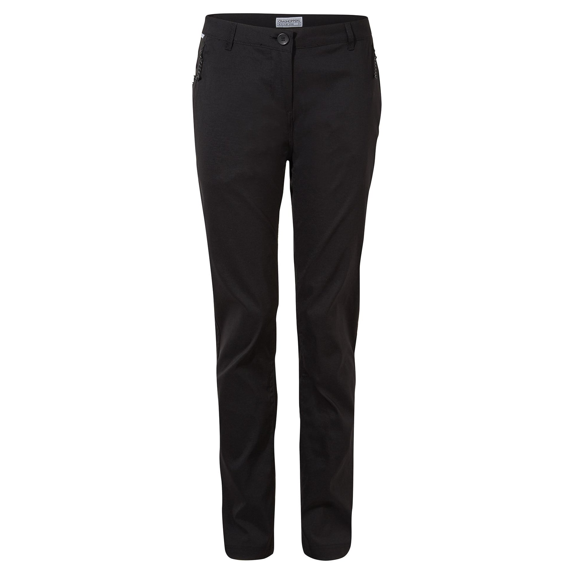 Black - Front - Craghoppers Womens-Ladies Kiwi Pro II Trousers