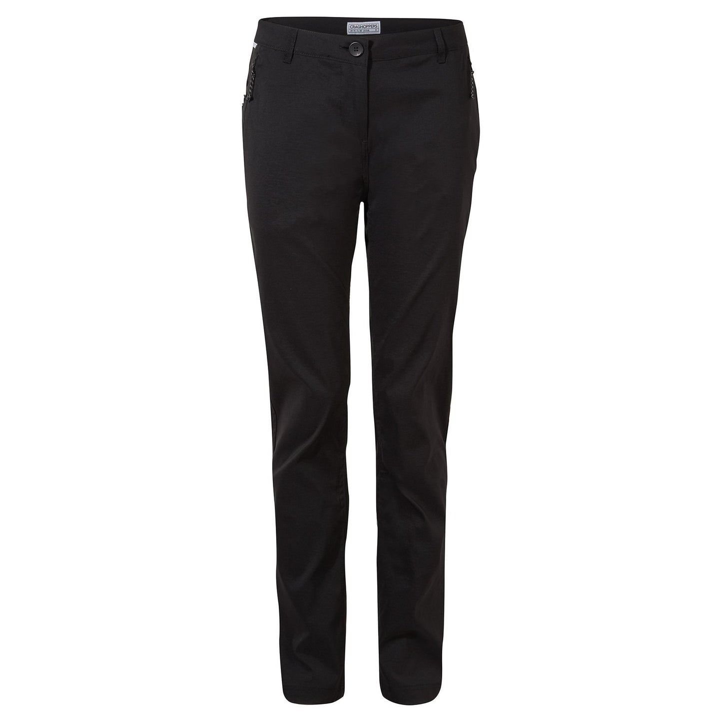 Black - Front - Craghoppers Womens-Ladies Kiwi Pro II Trousers